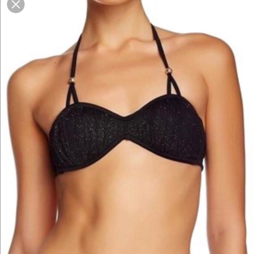 Beach Bunny It's Sheer Luck‎ Bandeau Bikini Top